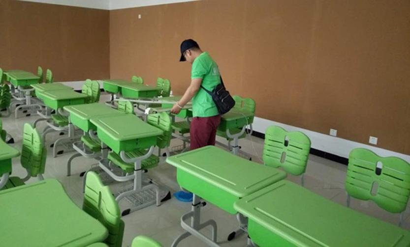 佛山第四中學學校辦公室快速除甲醛處理 佛山市中小學校辦公室除甲醛除異味