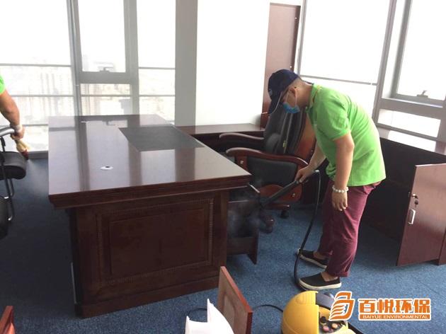 新辦公樓裝修后如何快速除甲醛？請咨詢佛山百悅環保