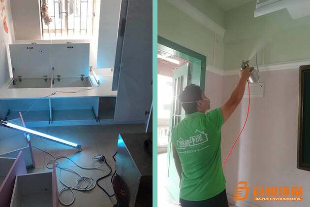 佛山室內(nèi)裝修后除甲醛百悅環(huán)保新房怎么快速除甲醛和異味